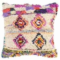 Tyynyliina - Boucherouite 75 X 75 Cm