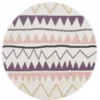 Lastenmatto - Zigzag Pyöreä (multi) 1 Lastenmatto - Zigzag Pyöreä (multi) -Pyöreät matot myymälä kinderteppich anime 9382 multi 120x120 rund
