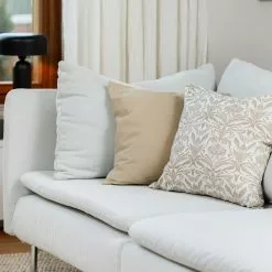 Tyynyliina X 2 - Viola (beige)