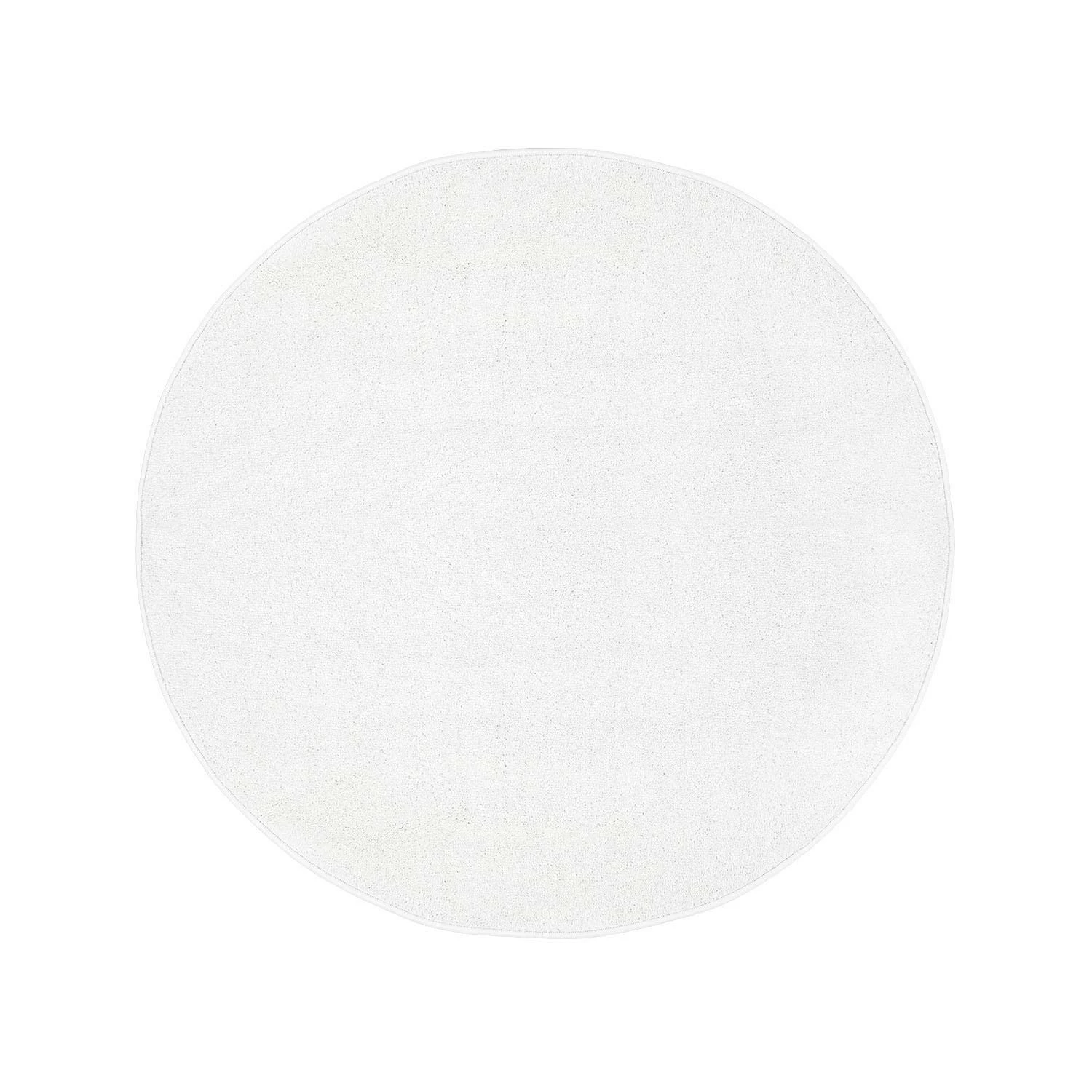 Pyöreä Matot - Moda (valkoinen) 3 Pyöreä Matot - Moda (valkoinen)