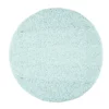 Pyöreä Matot - Pastelli (turkoosi) -Pyöreät matot myymälä new pastellshaggy 300 softturkis rund hoch