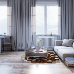 Pyöreät Matot - Panarea (ruskea) -Pyöreät matot myymälä panarearunda