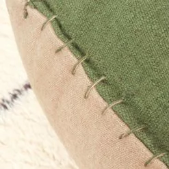 Rahi - Juutti Top (vihreä) -Pyöreät matot myymälä puffarbeniourain 11071