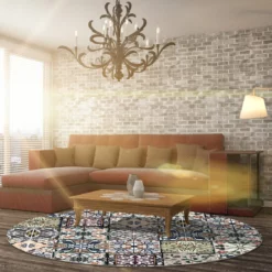 Pyöreät Matot - Tierra (multi) -Pyöreät matot myymälä room1 30 tierra