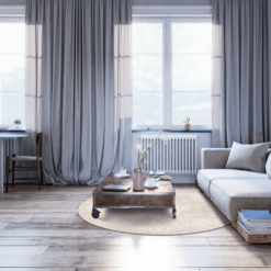 Pyöreät Matot - Santi (beige/valkoinen) -Pyöreät matot myymälä santibeigerunda 56375