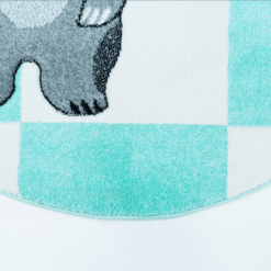 Lastenmatto - Bueno Indian Bear Pyöreä (turkoosi) -Pyöreät matot myymälä screenshot 2019 06 13kinderteppichmitindianer barbuenokids1516mintflachflor teppichfurkinderzimmerim 39462