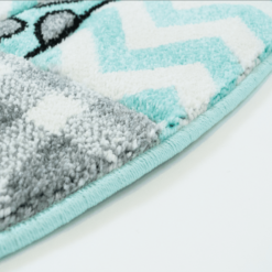 Lastenmatto - Bueno Animals Pyöreä (turkoosi) -Pyöreät matot myymälä screenshot 2019 06 13kinderteppichmittierenbuenokids1390pastell turkisflachflor teppichfurkinderzimm 93272