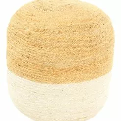 Rahi - Jute (valkoinen/beige) -Pyöreät matot myymälä sif7821