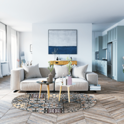 Pyöreät Matot - Tierra (multi) -Pyöreät matot myymälä tierrarunda