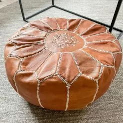 Rahi - Marokkolainen Rahi (vaaleanruskea) -Pyöreät matot myymälä xxwoondingendhurrybeige2 92581