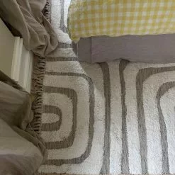 Wilton-matto - Inez (beige) -Pyöreät matot myymälä xxxprybbanbabyinezbeige2